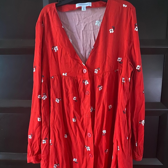 Red dress - Picture 1 of 2